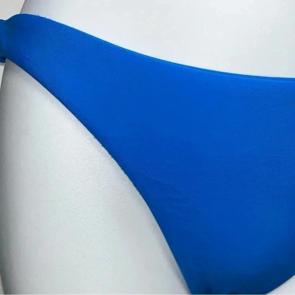 Zaful  Women Two Piece Bikini Swimsuits Crisscross Back Cobalt Blue - Picture 2 of 4